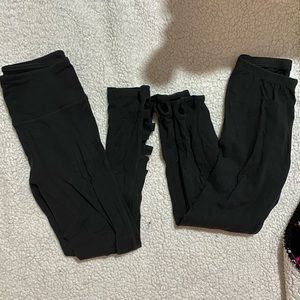 Kohl’s 2pc 3/4 Leggings Ankle Cutouts